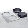 Rational Σετ μεγάλα ταψιά-τηγάνια ø25cm (60.73.272) με τη βάση στήριξης (60.73.287)