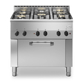 Gas range, 5 burners, electric convection oven F60/90CFGE FUN600