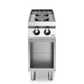 Electric range, 2 round plates, on open cabinet R70/40PCE/A ROC700