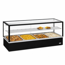 Βιτρίνα θερμαινόμενη Roller Grill BMV40 με ένα ράφι