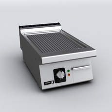 Electric griddle with ribbed top FTE7-05R
