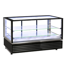 Βιτρίνα θερμαινόμενη ROLLER GRILL HD 1200 με 2 ράφια (χωρίς περιεχόμενο)