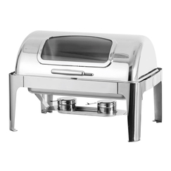 Μπαιν μαρί με καπάκι περιστροφής 180° και τζάμι