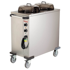 Θερμαινόμενο τρόλεϊ μεταφοράς πιάτων HPL232