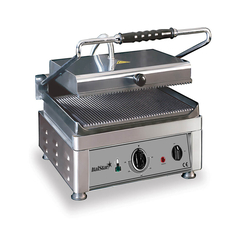 Τοστιέρα μονή άνω κάτω ραβδωτή ITAL0002