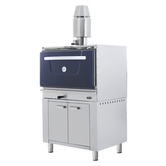 Φούρνος κάρβουνου με αποθηκευτικό χώρο