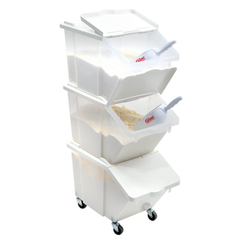 Σετ 3 δοχείων αποθήκευσης τροφίμων Gilac G040657