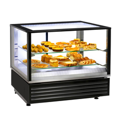 Βιτρίνα θερμαινόμενη ROLLER GRILL HD 800 με 2 ράφια