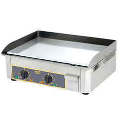 Εστία-πλατό ηλεκτρική ROLLER GRILL PSR600EI με λεία ανοξείδωτη επιφάνεια