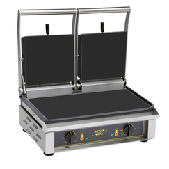 Τοστιέρα διπλή ROLLER GRILL MAJESTIC άνω-κάτω λεία