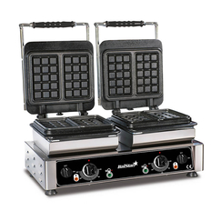 Συσκευή για βάφλες διπλή ItalStar ITAL0018