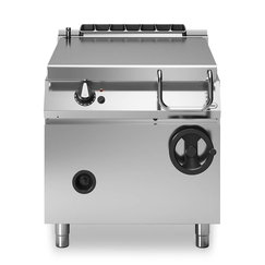 Ανατρεπόμενο τηγάνι αερίου 60L χειροκίνητο AISI 304 R70/80BRG/60X/S ROC700