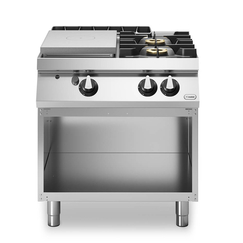 Solid top αερίου 6kW & 2 φλόγ. (2x6kW) με ανοικτή βάση R70/80TPPGF/A ROC700