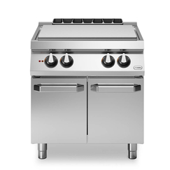 Solid top ηλεκτρ. 10kW (4x2,5kW) σε βάση με 2 πόρτες R70/80TPE/P ROC700