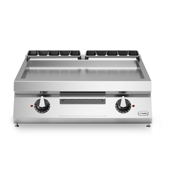 Εστία-πλατό ηλεκτρ. 10,8kW διπλή λεία επιφ. χρωμίου επιτραπ. R70/80FTE/CL/T ROC700