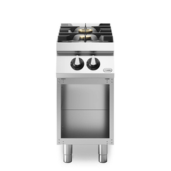 Κουζίνα αερίου 2 φλόγ. (3,5kW+6kW) με ανοικτή βάση R70/40PCG/A ROC700