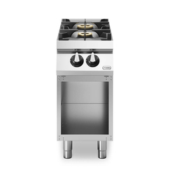 Κουζίνα αερίου 2 φλόγ. (6kW+10kW) με ανοικτή βάση R90/40PCG/A ROC900