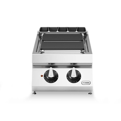 Κουζίνα ηλεκτρική 2 τετραγ. εστίες (2x2,6kw) επιτραπ. R70/40PCEQ/T ROC700