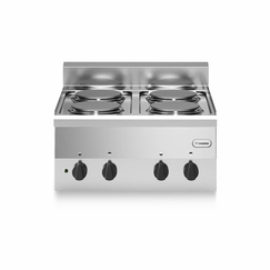 Κουζίνα ηλεκτρική 4 εστίες eco (4x1,5kw) επιτραπ. F60/60PCEE/T FUN600