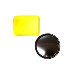 Δίσκοι σερβιρίσματος απλοί και αντιολισθιτικοί