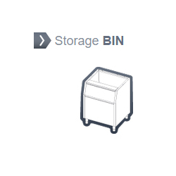 Ice bins