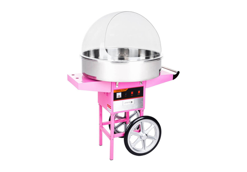 Τροχήλατος σταθμός Candy floss (μαλλί της γριάς)