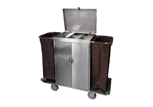 Τρόλεϊ ορόφων κλειστό με δύο σάκους ItalStar ITAL0059