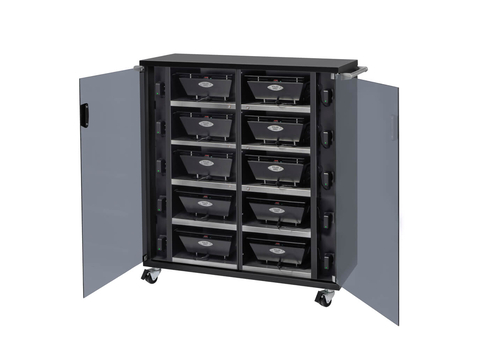 Τροχήλατη βιτρίνα φόρτισης Roller Grill UVC AIR