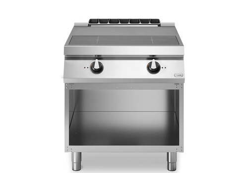 Κουζίνα επαγωγική 2 ζώνες (2x5kw) οριζόντια διάταξη με ανοικτή βάση R90/80INDH/A ROC900