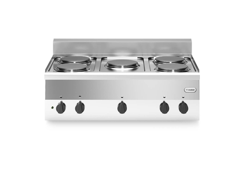 Electric range, 5 round plates, top F60/90PCE/T FUN600