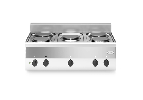 Electric range, 5 round plates, ECO version, top F60/90PCEE/T FUN600