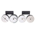 Wall disc holder 108712 (set of 2 pcs)
