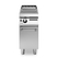 Gas griddle, ribbed polished chromed plate, on cabinet with door R90/40FTG/CR/P ROC900