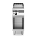 Gas griddle, smooth polished chromed plate, on open cabinet R70/40FTG/CL/A ROC700