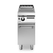 Gas griddle, ribbed polished chromed plate, on cabinet with door R70/40FTG/CR/P ROC700