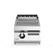 Electric griddle, ribbed polished chromed plate, top R70/40FTE/CR/T ROC700