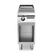 Electric griddle, ribbed polished chromed plate, on open cabinet R70/40FTE/CR/A ROC700