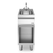 Neutral unit with sink, on open cabinet R90/40LA/A ROC900