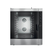 Gas oven NEVO Pratika Combi 10xGN 1/1 & 600x400 FDG101V electromechanical panel