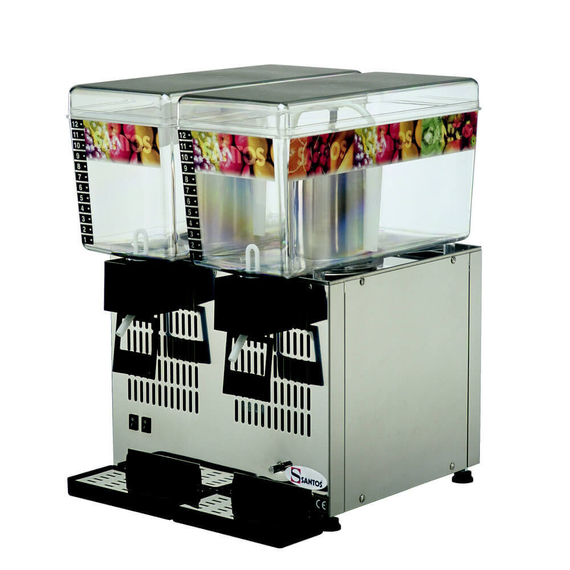 Ψύκτης χυμών No34-2 με δύο κάδους