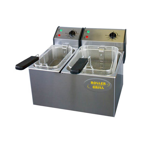 Φριτέζα διπλή FD50+80