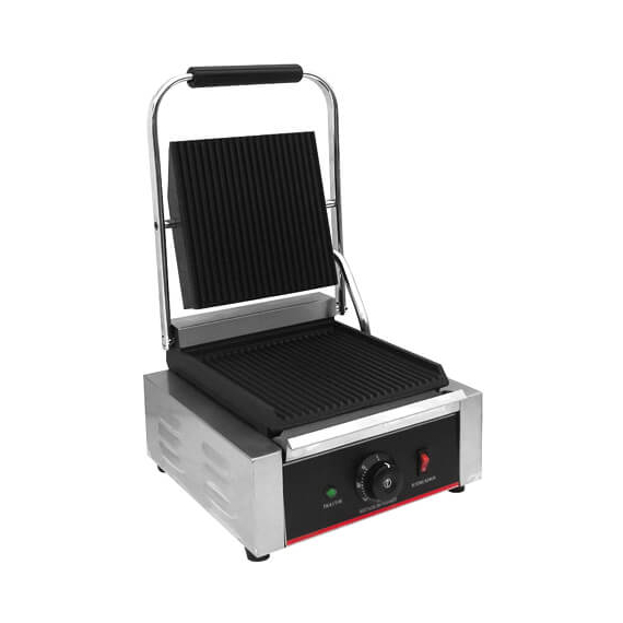 Τοστιέρα μονή άνω-κάτω ραβδωτή KROBE