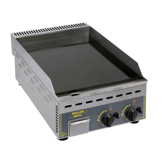 Εστία-πλατώ αερίου λεία διπλή PGD 700 Roller Grill
