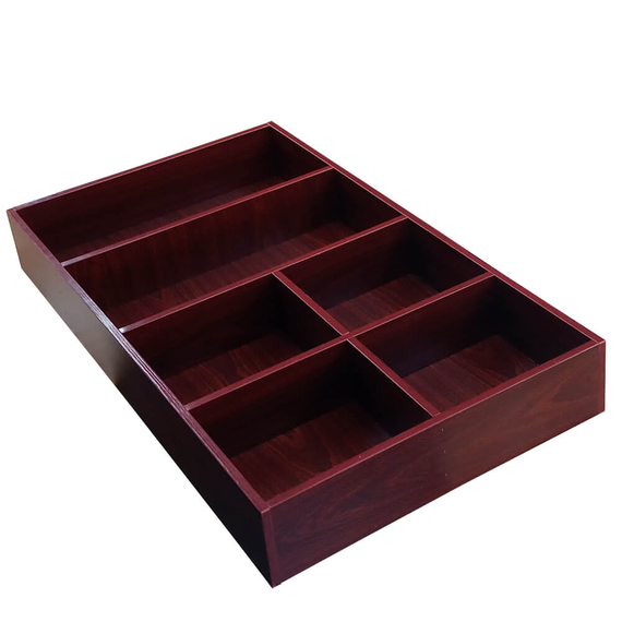 Δίσκος καφέ (σκούρο) για τρόλεϊ ορόφων ITAL0062