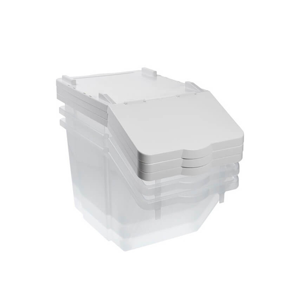 Gilac G040657 - Δυνατότητα τοποθέτησης το ένα μέσα στο άλλο χωρίς τα καπάκια