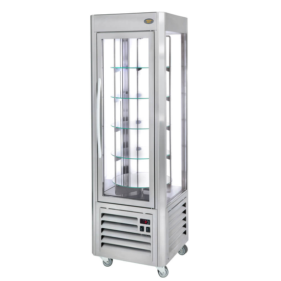 Ventilated chocolate display (+14°C/+17°C) Roller Grill RDC 60 T INOX