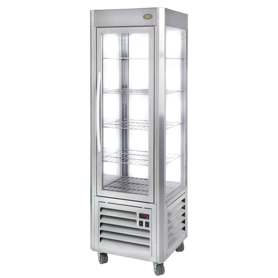 Ventilated chocolate display (+14°C/+17°C) Roller Grill RDC 60 F INOX