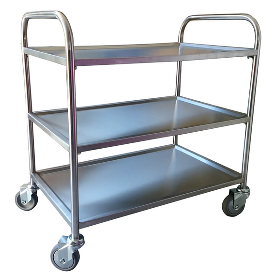 Τρόλεϊ εστιατορίου ItalStar 800x520x865mm με 3 ράφια