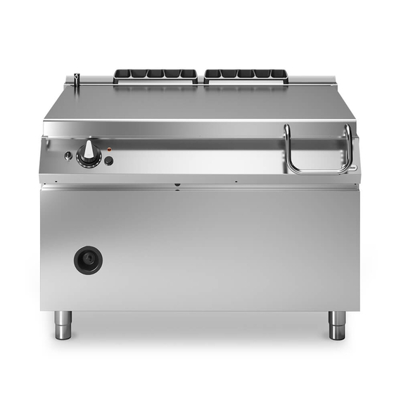 Ανατρεπόμενο τηγάνι αερίου 120L αυτόματο AISI 304 R90/120BRG/120Χ/Μ ROC900