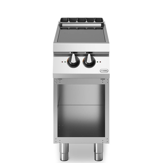 Induction plate, 2 cooking zones, on open cabinet R70/40IND/A ROC700